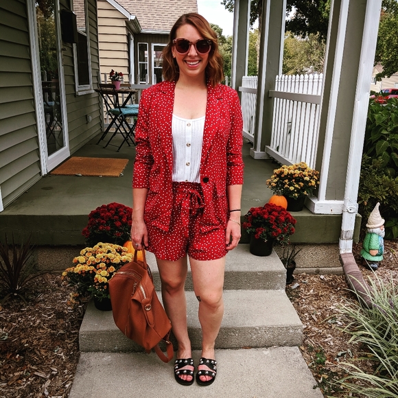 Two piece short set